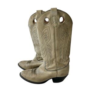 Alberta Boot Olive Western Cowboy Boots